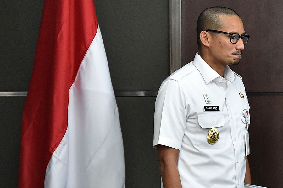 Wakil Gubernur DKI Jakarta Sandiaga Uno