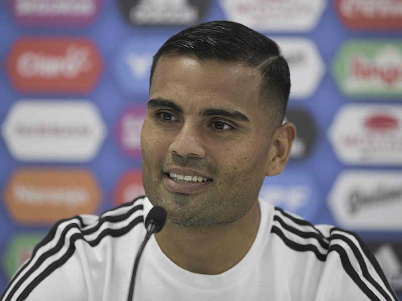 PEMAIN belakang Argentina Gabriel Mercado 