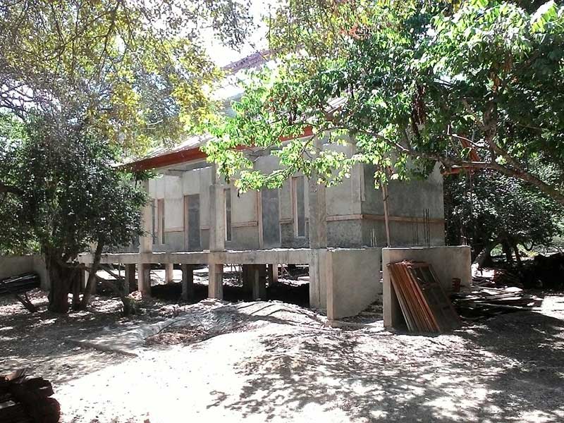 Pembangunan cottage di Resor Pulau Rinca Loh Buaya senilai Rp.4 Miliar yang terantar 