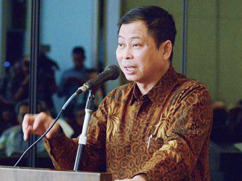 MENTERI Energi dan Sumber Daya Mineral Ignasius Jonan 
