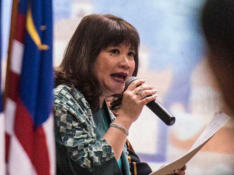 Wakil Ketua Umum Bidang Hubungan Internasional Kamar Dagang dan Industri (Kadin) Indonesia Shinta W Kamdani