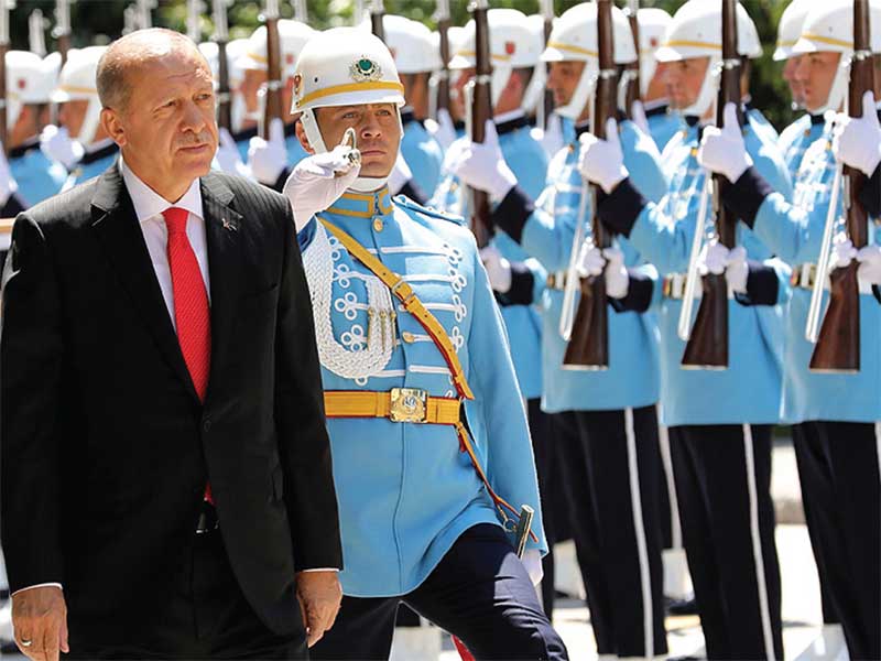 Presiden Turki  Recep Tayyip Erdogan