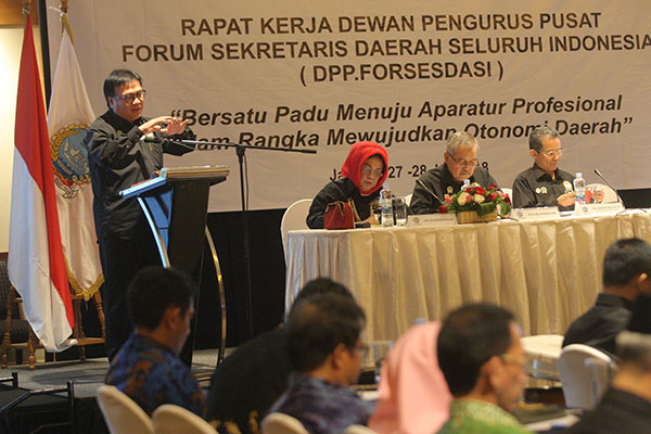 Rakornas DPP Forsesdasi Bahas Tiga Agenda Penting