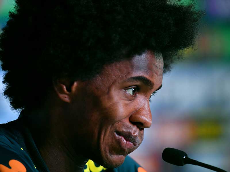  Gelandang Brasil Willian 