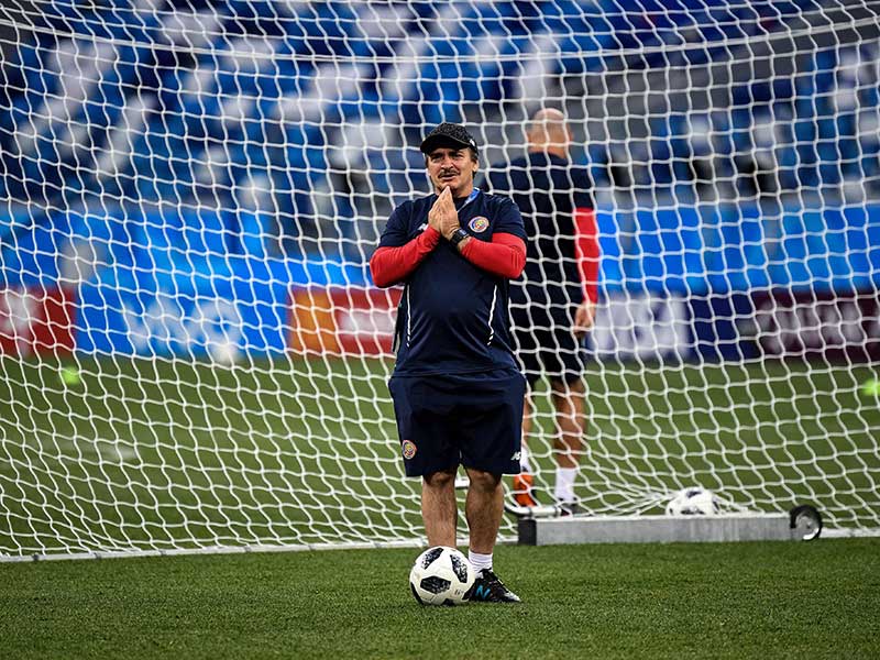 pelatih timnas Kosta Rika Oscar Ramirez