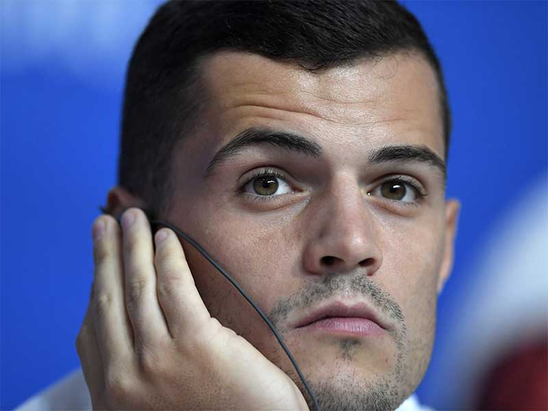 Xhaka Yakin Terhindar dari Kartu Merah Saat melawan Swedia
