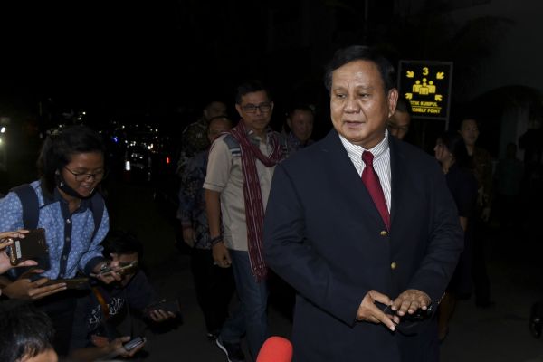 Ketua Umum Partai Gerindra Prabowo Subianto
