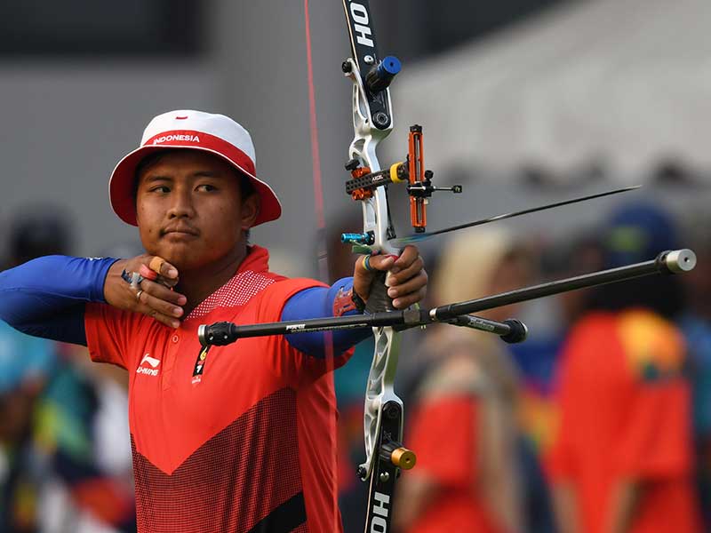 Pemanah Indonesia Riau Ega Agata Salsabilla 