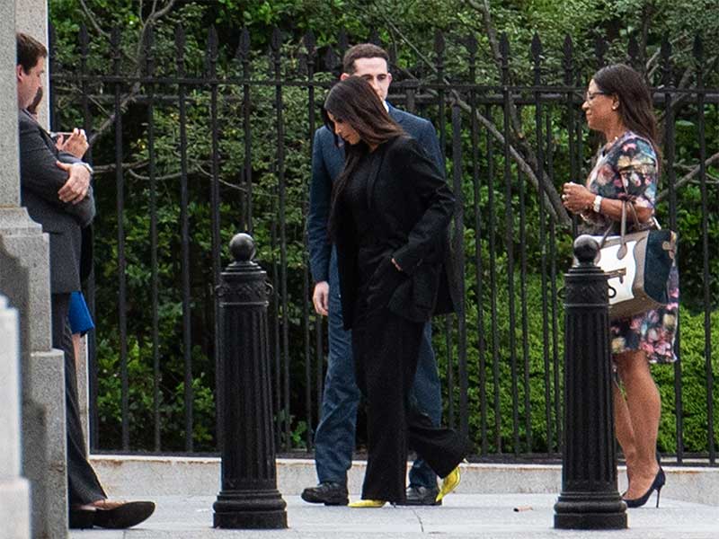 Kunjungan Kim Kardashian pada 30 Mei 2018