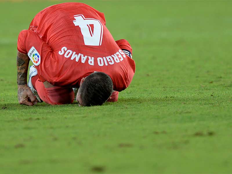 Kekecewaan Pemain Belakang Real Madrid Sergio Ramos 