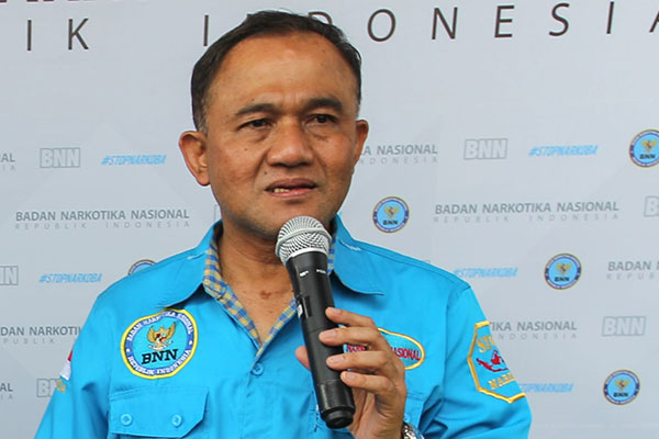 BNN Tangkap Pembawa Sabu di Dispenser