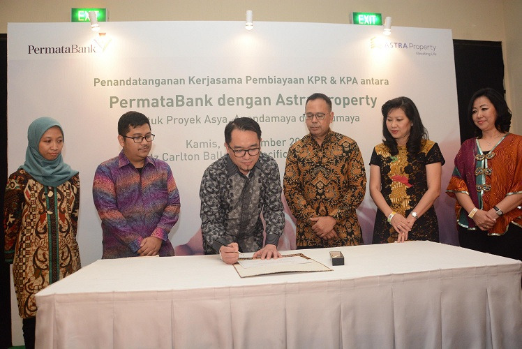 Permata Bank Fasilitasi Kredit Pemilikan Produk Astra Land