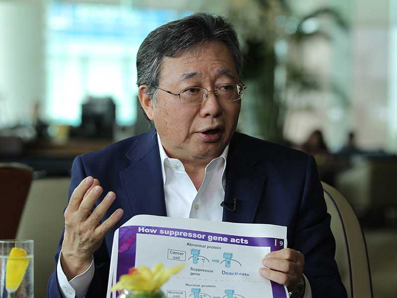 DOKTER spesialis asal Jepang yang meneliti tentang metode pengobatan kanker, Tetsuyuki Hirahata