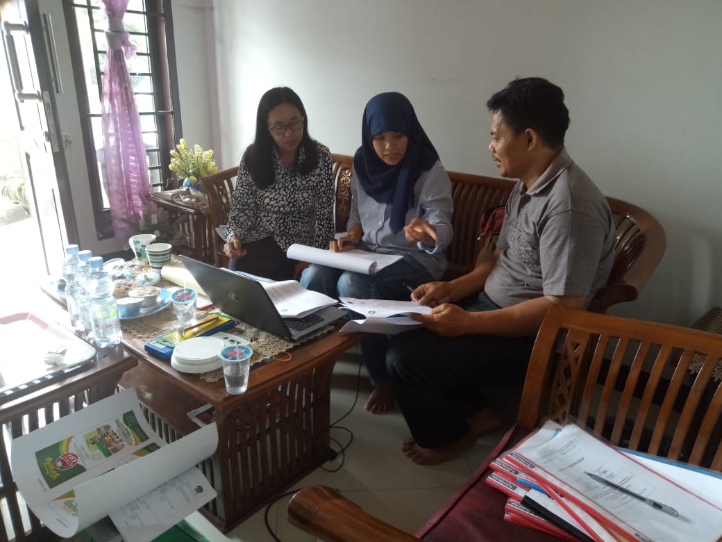 Proses pendampingan BSN pada UKM.