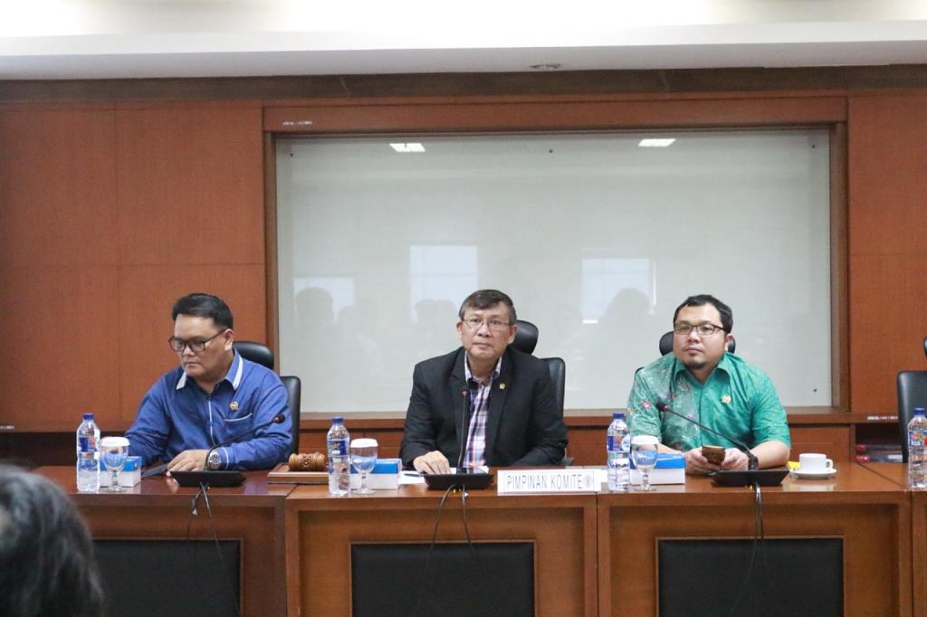 Komite II DPD RI menggelar rapat dengar pendapat dengan Asosiasi Pengusaha Indonesia (Apindo) 