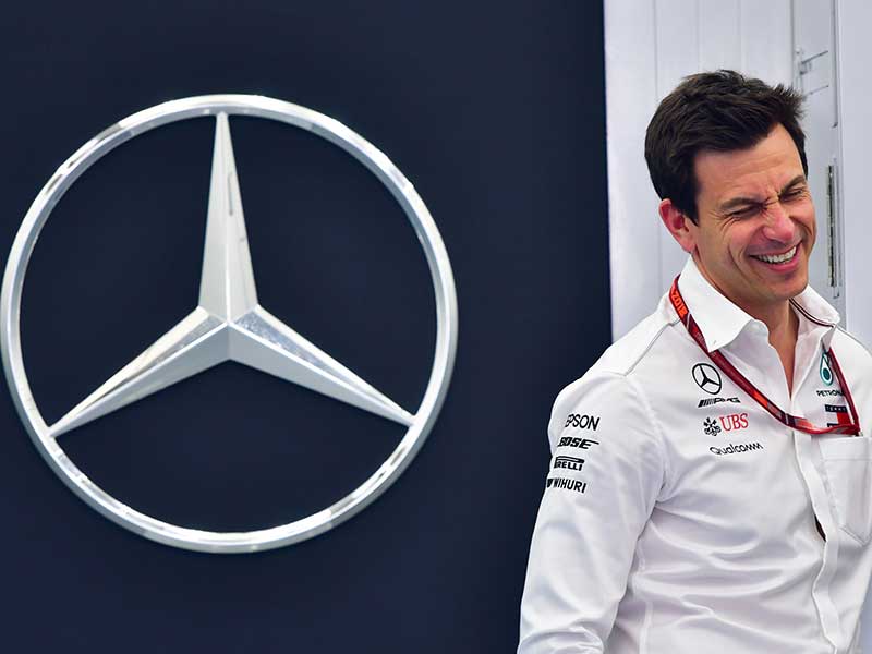 KEPALA tim Mercedes Toto Wolff