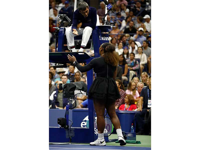 Protes Serena Williams di Final AS Terbuka
