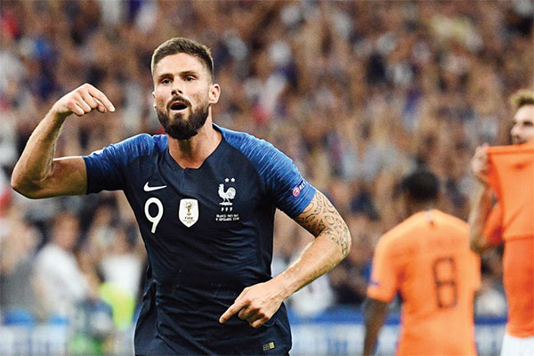 Giroud Akhiri Paceklik Gol