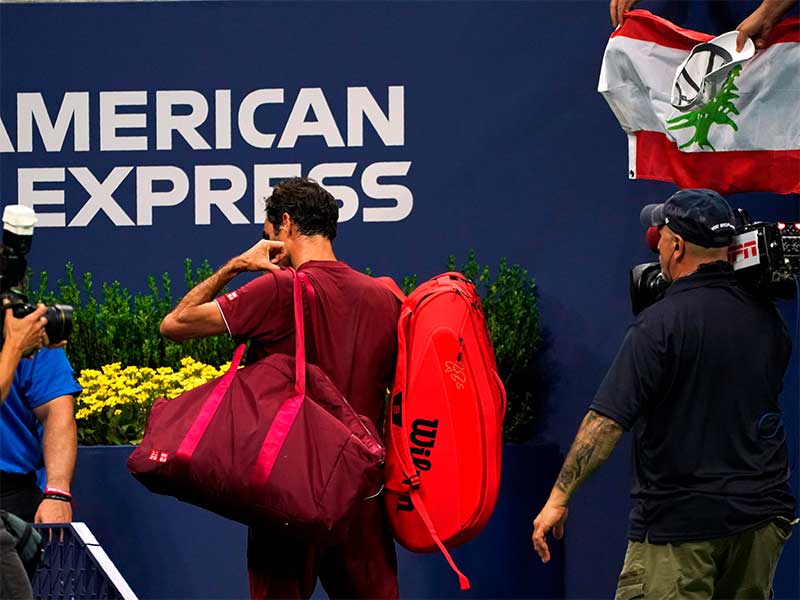 Federer Tersingkir dari AS Terbuka