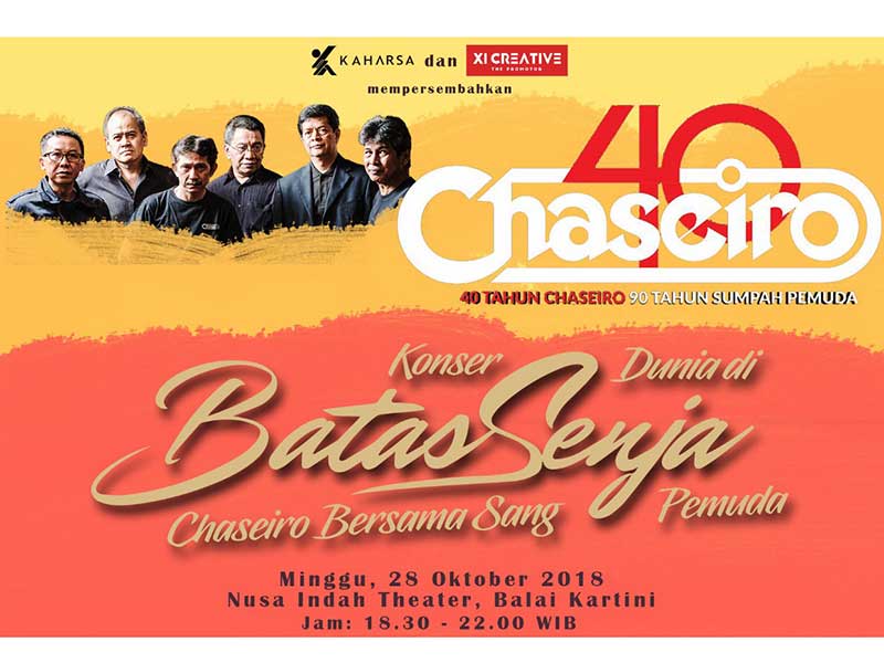 Konser Dunia di Batas Senja: Chaseiro Bersama Sang Pemuda