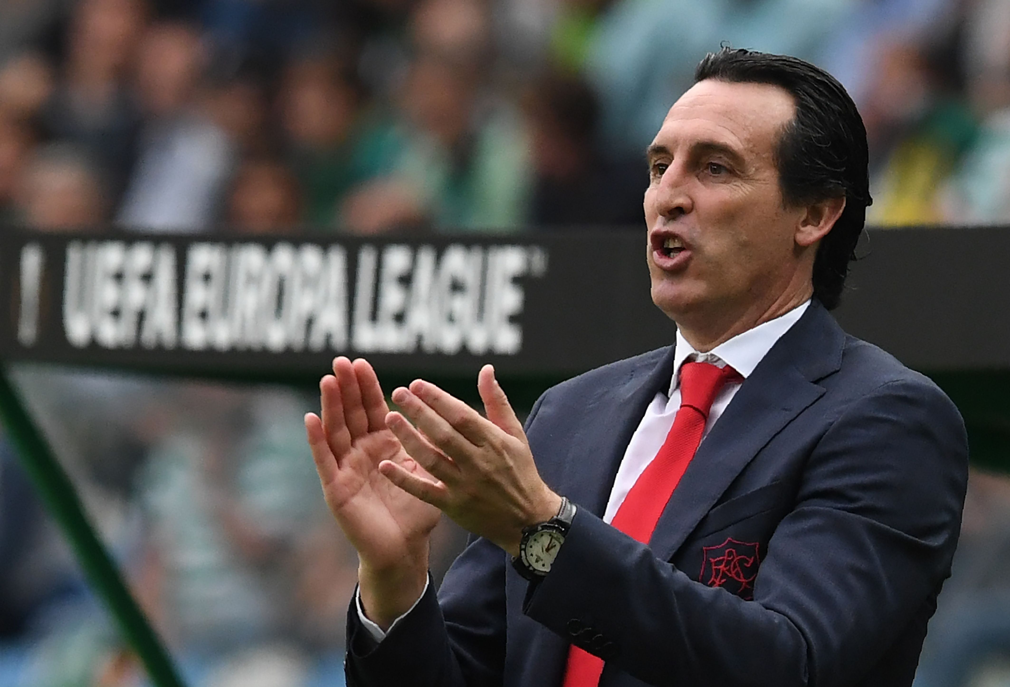 Pelatih Arsenal Unai Emery