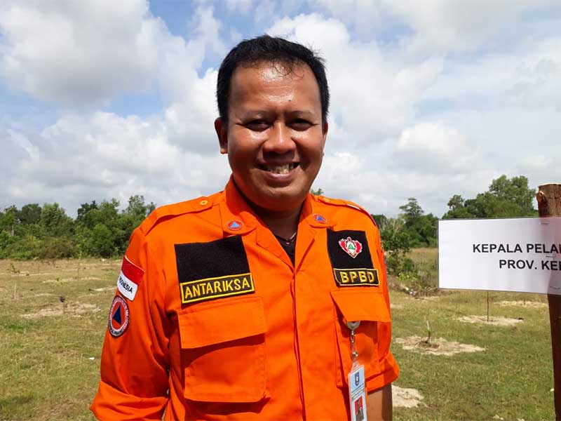 Kepala BPBD Provinsi Babel Mikron Antariksa