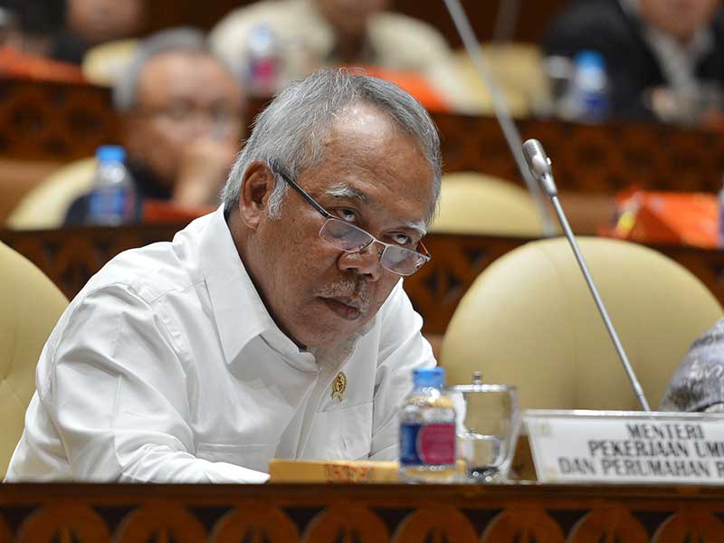 Menteri PUPR Basuki Hadimuljono