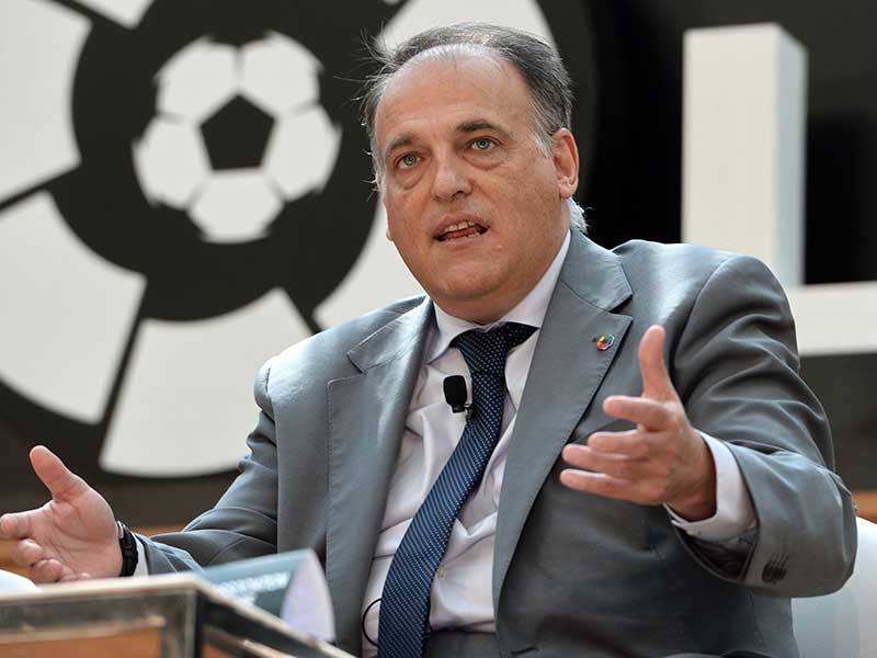  Presiden La Liga Javier Tebas