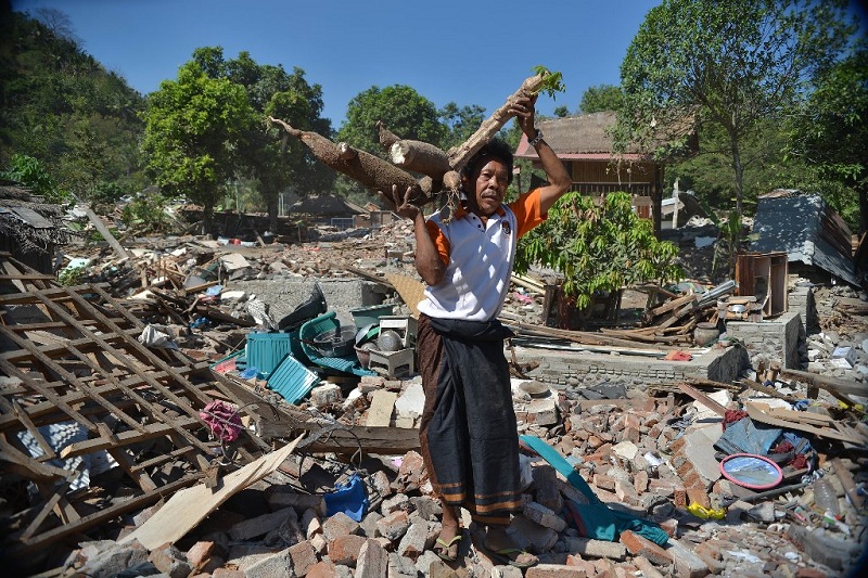Gempa di Lombok NTB 