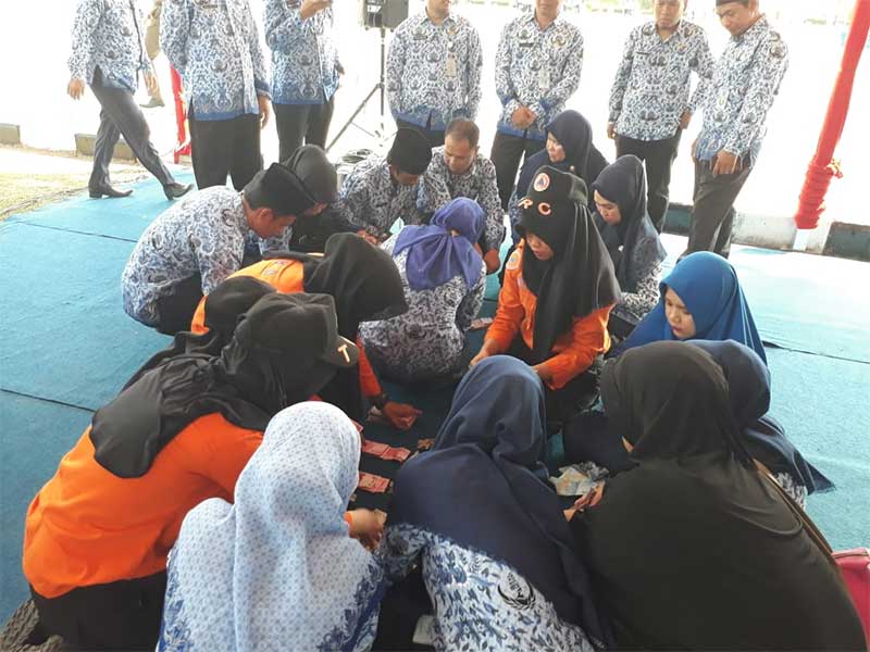  Dalam kurun waktu 5 menit donasi untuk palu dan donggala dari asn babel terkumpul Rp. 40 juta lebih.