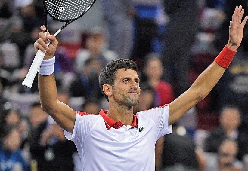 Djokovic Raih Tiket Final Shanghai Masters