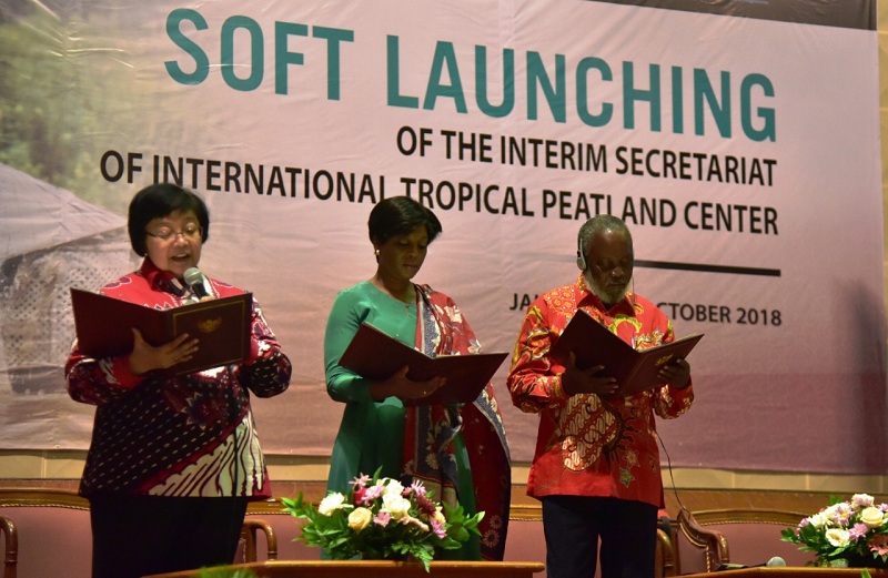 Peluncuran International Tropical Peatland Center (ITPC)