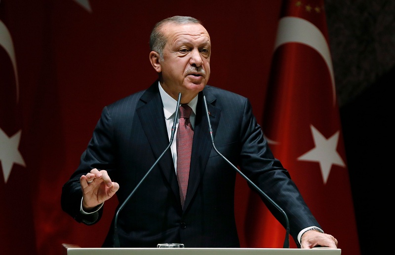 Presiden Turki  Recep Tayyip Erdogan