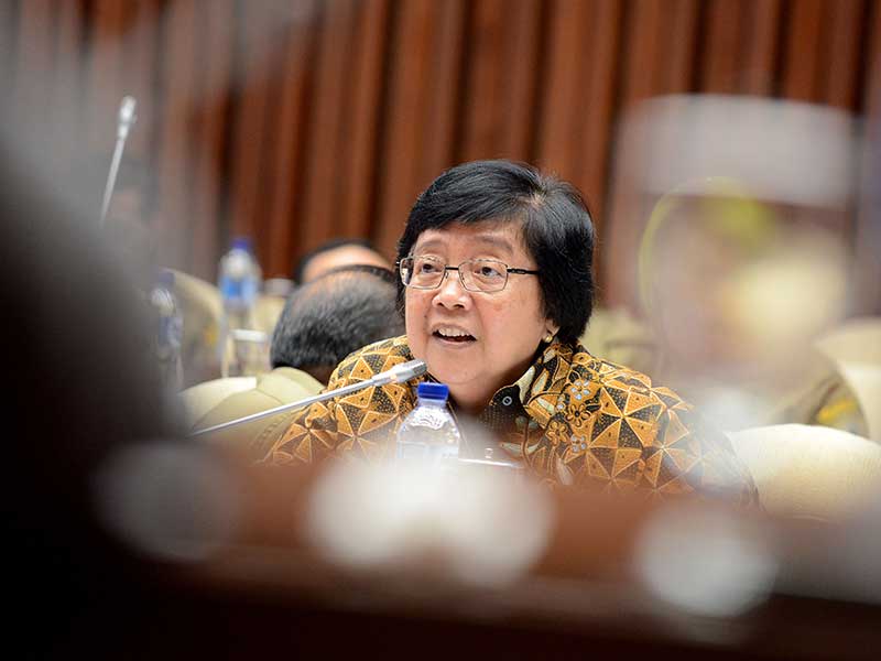 Menteri Lingkungan Hidup dan Kehutanan Indonesia, Siti Nurbaya