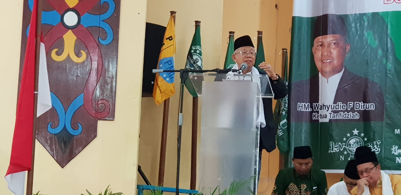 Kiai Ma'ruf: Santri Milenial Jangan Tunduk Pada Pandangan 'Indonesia Akan Bubar'