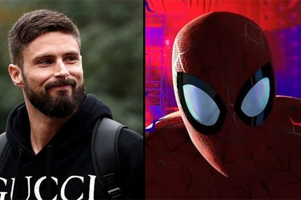 Giroud Mengisi Suara Film Spiderman
