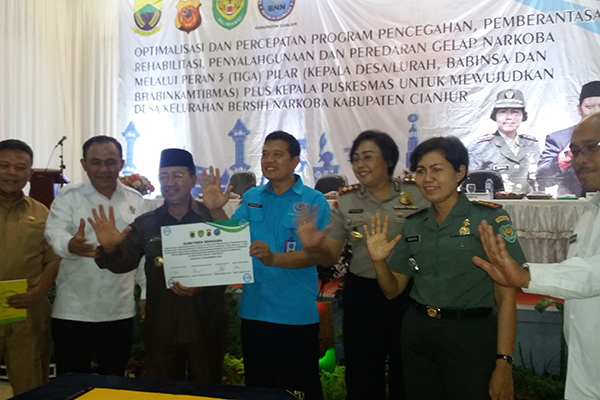 1.000-an Warga Cianjur Terlibat Penyalahgunaan Narkoba