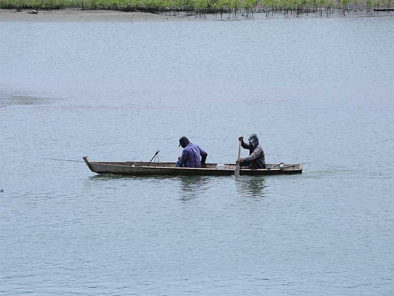 Nelayan tradisional sedang berlayar di perairan Selatalaka, kawasan Kecamatan Kembang Tanjung, Kabupaten Pidie, Provinsi Aceh, beberapa waktu lalu 