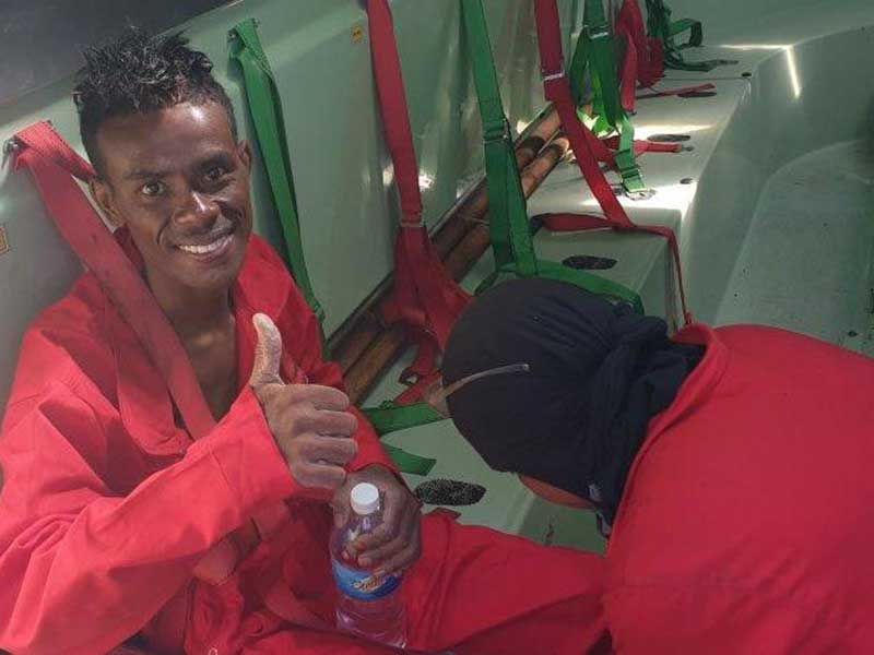 Salsh satu ABK Kapal Motor Multi Prima 01 Riski