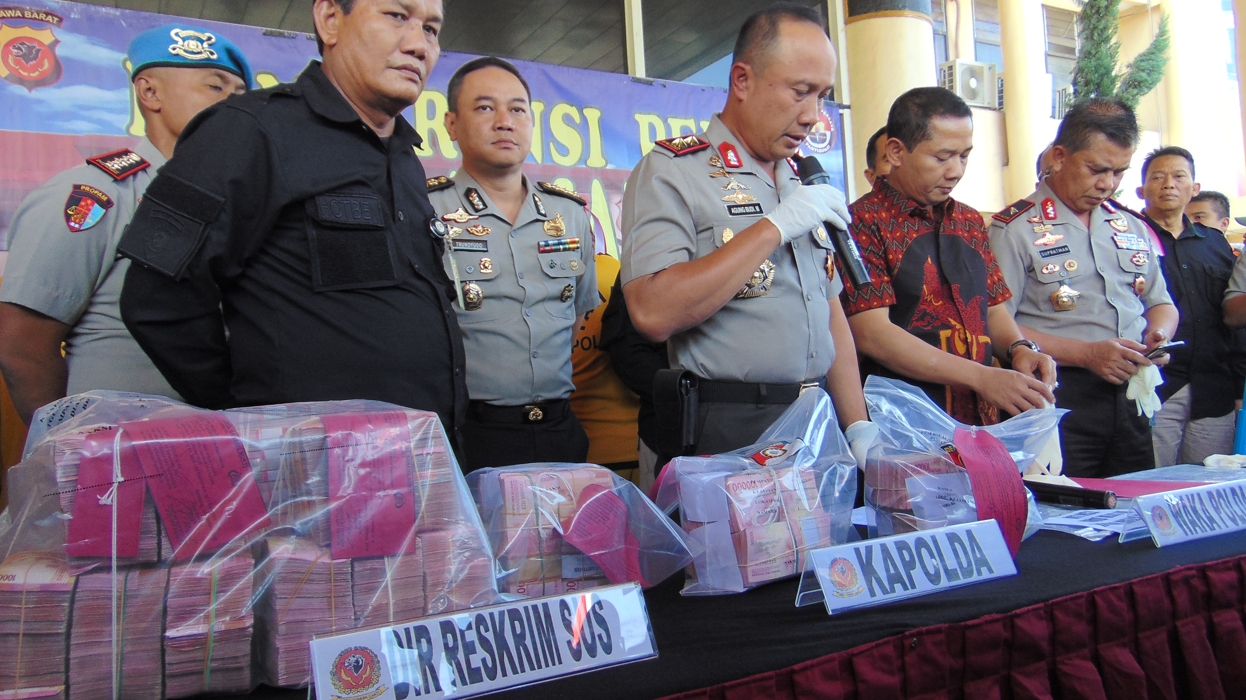 Polda Terus Kembangkan Dugaan Korupsi Bansos Tasikmalaya