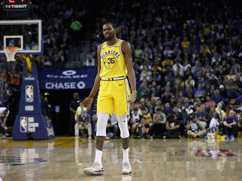 Forward Golden State Warriors  Kevin Durant 