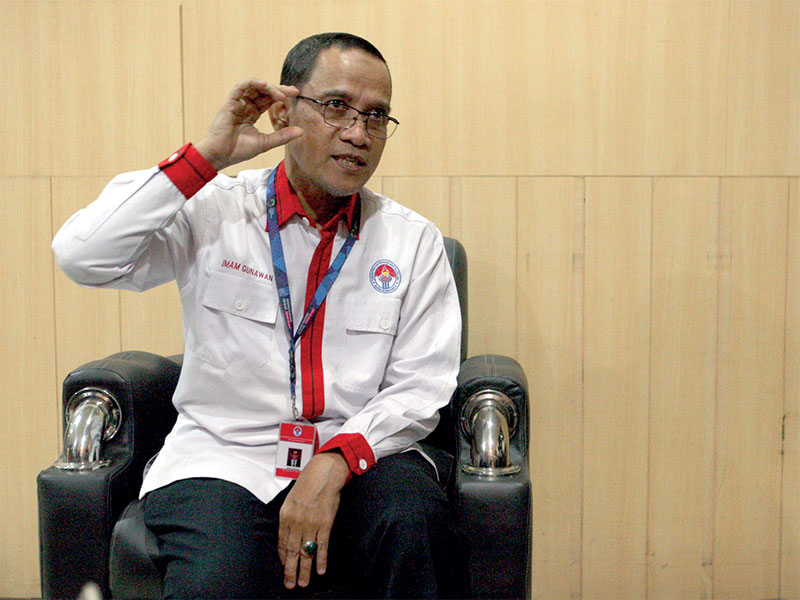 Asisten Deputi Kewirausahaan Pemuda Kemenpora Imam Gunawan