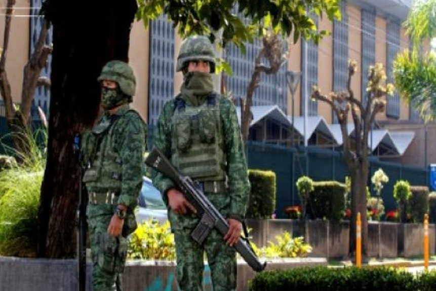 Ledakan Granat Guncang Konsulat AS di Meksiko