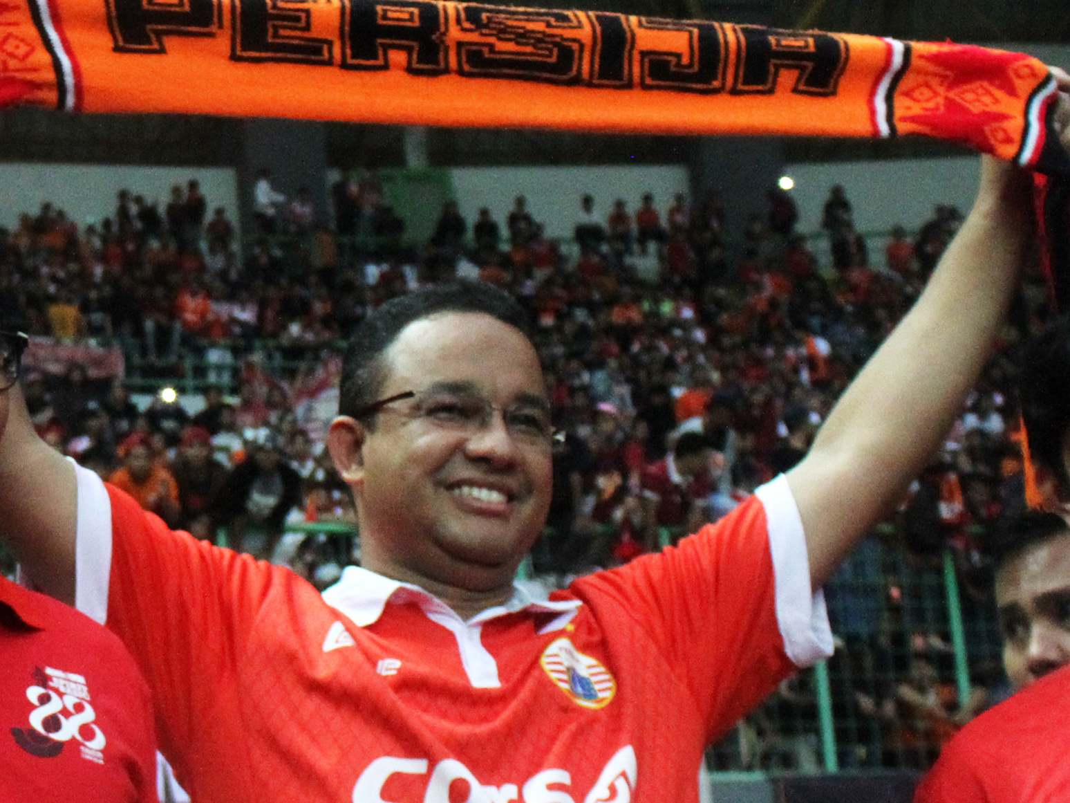 Anies Menyaksikan Langsung Pertandingan Persija vs Mitra Kukar