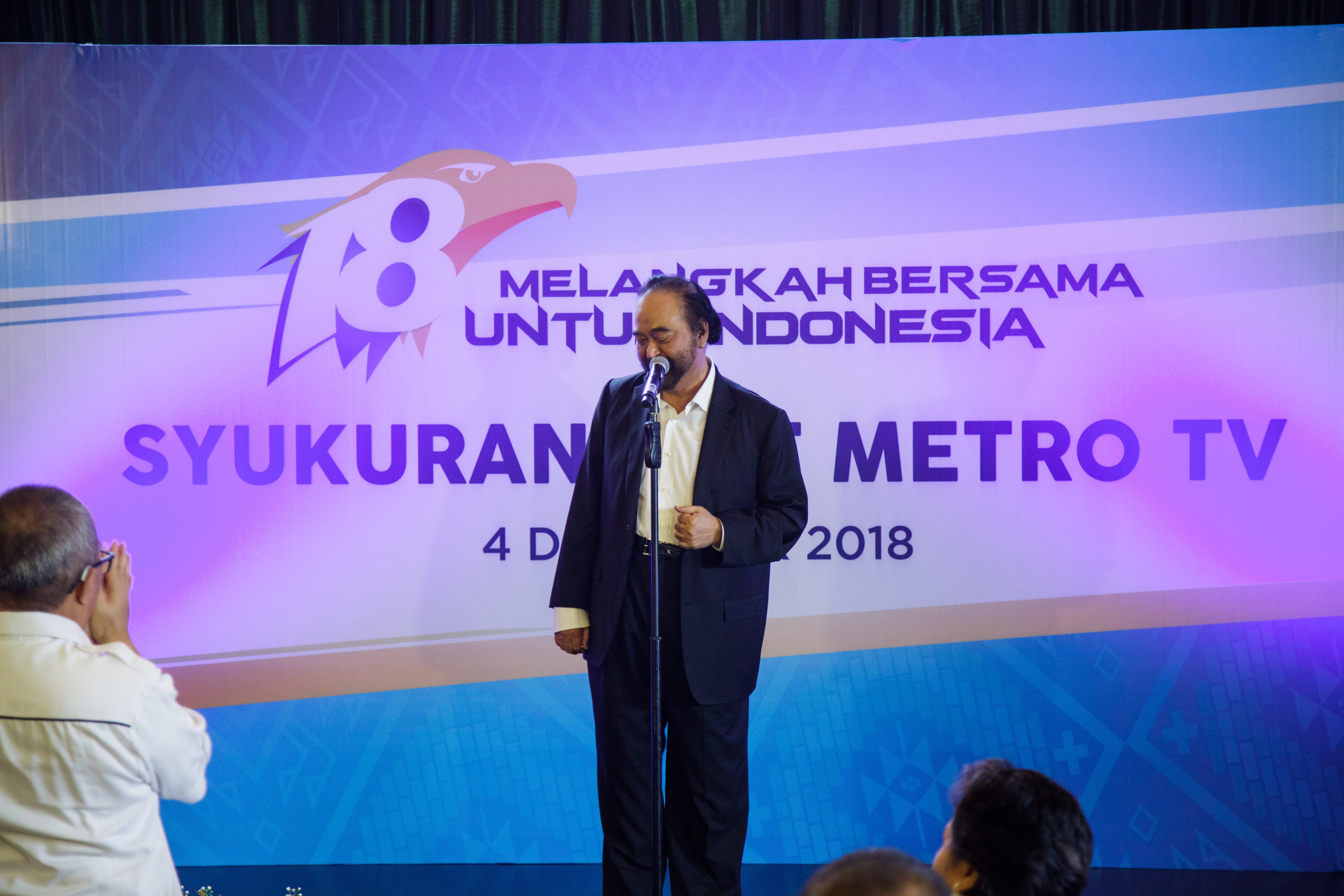 18 Tahun Metro TV, Surya Paloh: Jangan Berpuas Diri
