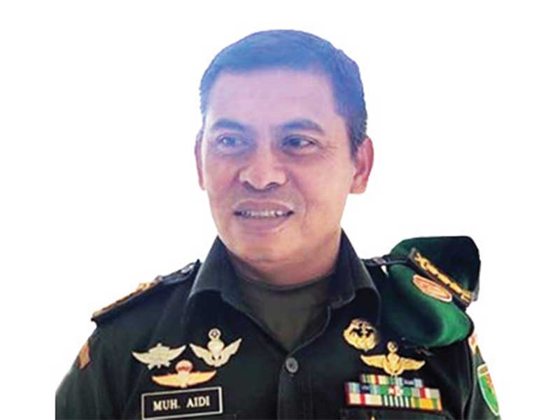 Kepala Penerangan Kodam XVII/Cenderawasih Kolonel Inf Muhammad Aidi