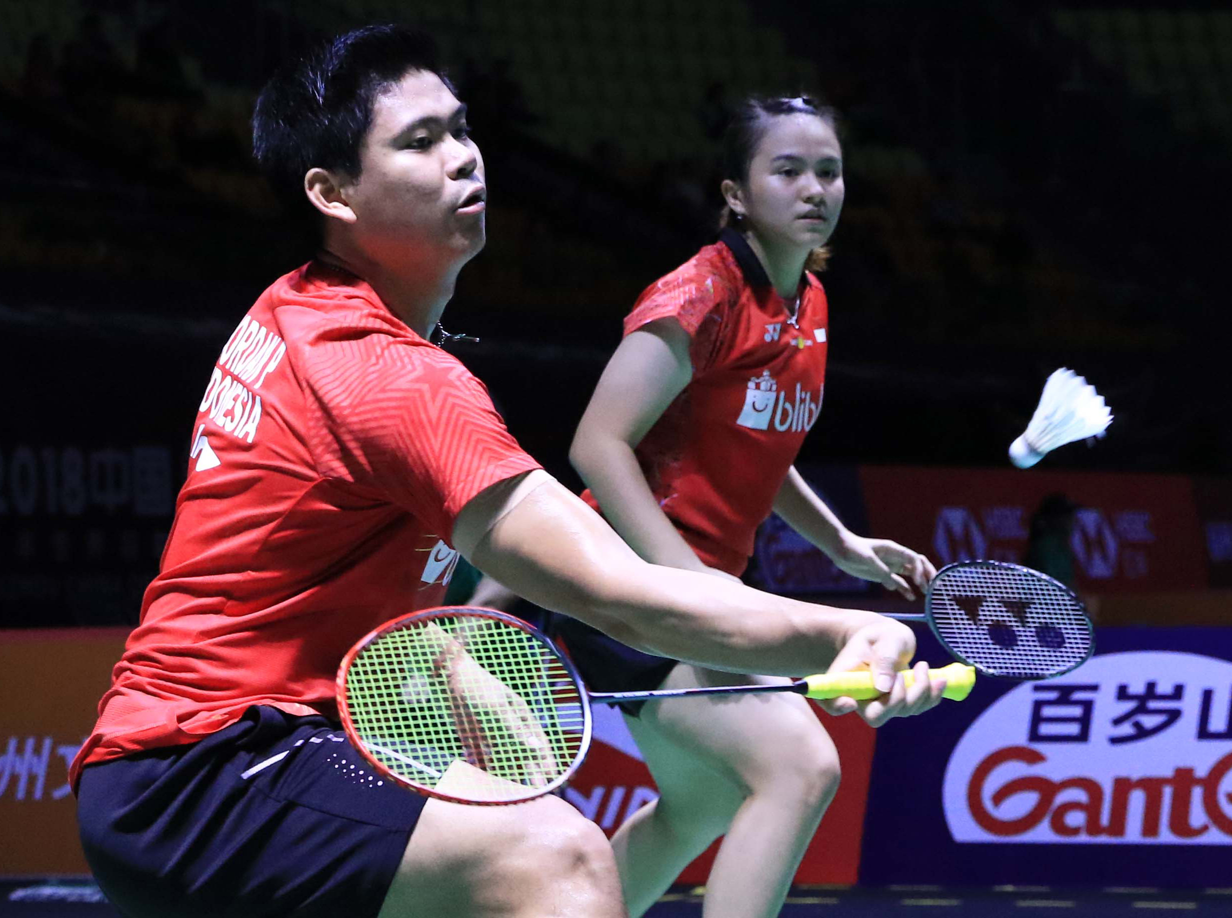Ganda campuran Indonesia Praveen Jordan/Melati Daeva Oktavianti