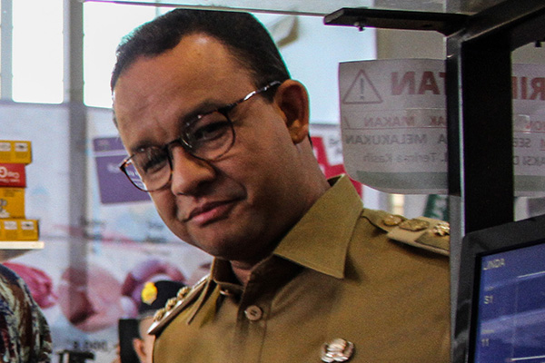 Gubernur DKI Anies Baswedan