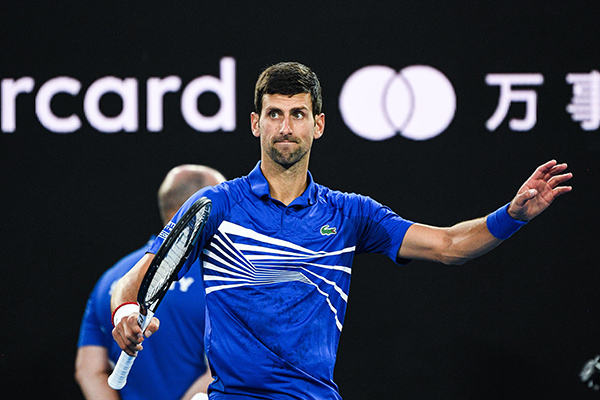 Novak Djokovic Lawan Lucas Pouille di Semifinal