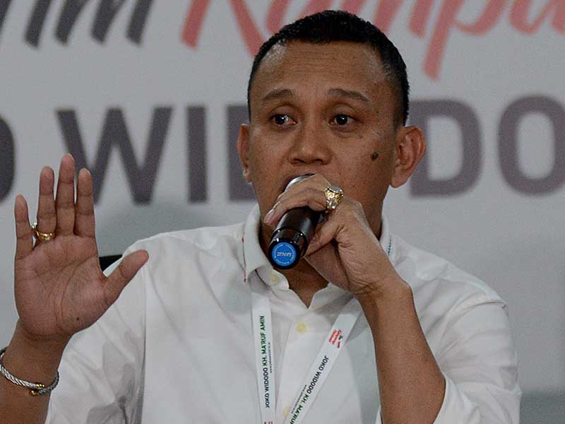 WAKIL Ketua Tim Kampanye Nasional (TKN) Jokowi-Ma'ruf Abdul Kadir Karding